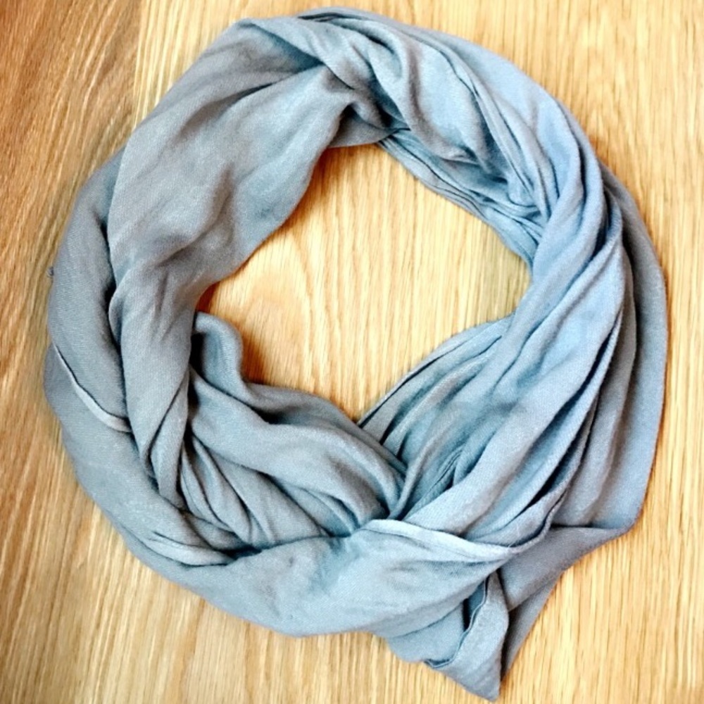 Silver scarf
